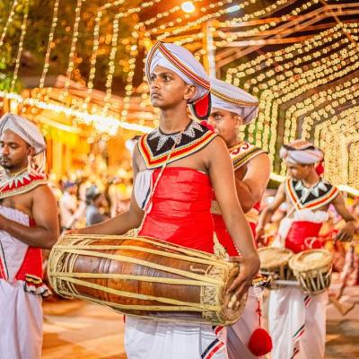 පාසලෙන් ඉදිරිපත් කළ පෙරහර නර්තනාංග